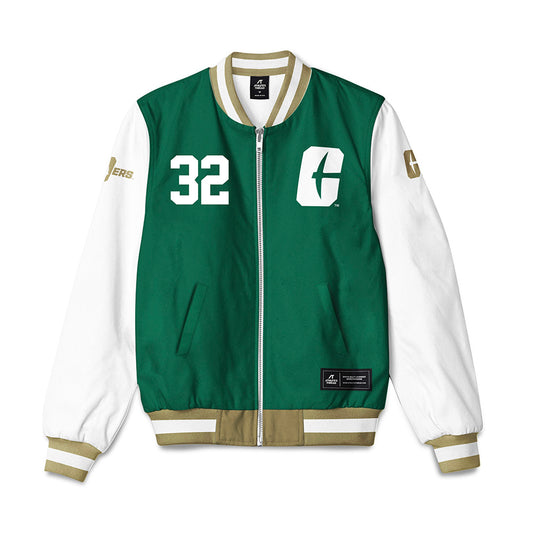 UNC Charlotte - NCAA Men's Soccer : Elias Aarsvoll - Bomber Jacket-0