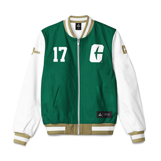 UNC Charlotte - NCAA Baseball : Wesley Jones - Bomber Jacket-0
