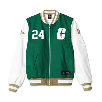 UNC Charlotte - NCAA Men's Soccer : Luc Lavielle - Bomber Jacket-0