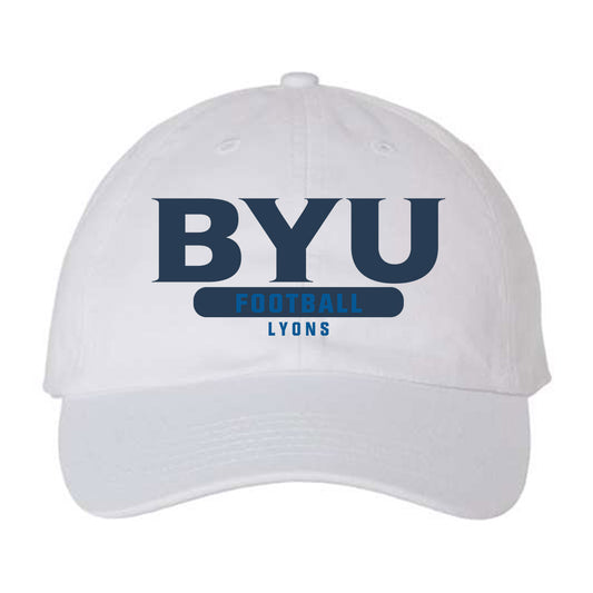 BYU - NCAA Football : Walker Lyons - Dad Hat-0