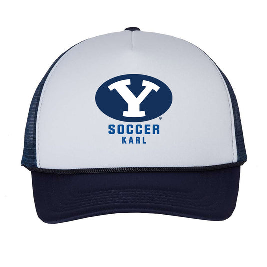 BYU - NCAA Women's Soccer : Ellie Karl - Trucker Hat-0