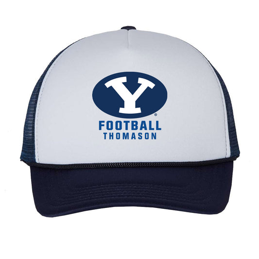 BYU - NCAA Football : Ethan Thomason - Trucker Hat-0