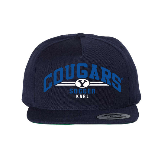 BYU - NCAA Women's Soccer : Ellie Karl - Snapback Hat-0