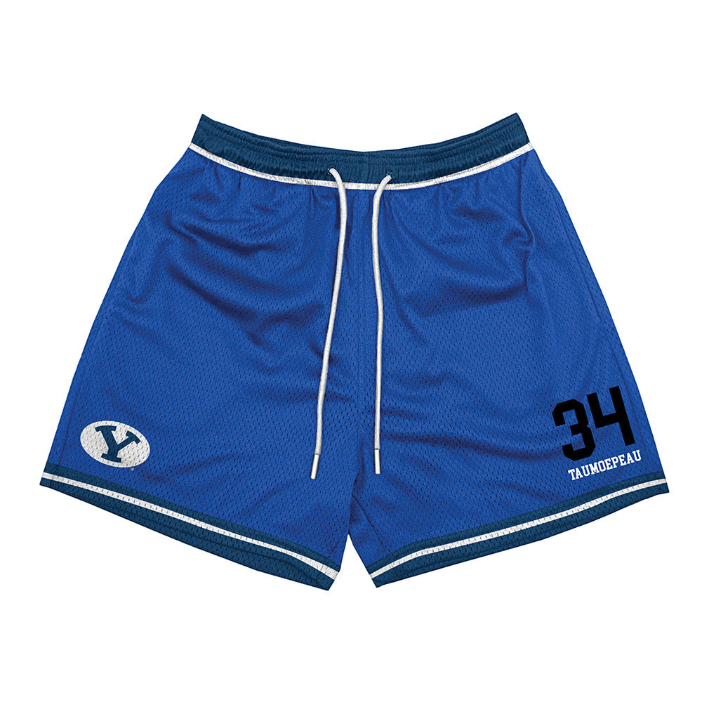 BYU - NCAA Football : Daniel Taumoepeau - Shorts-0