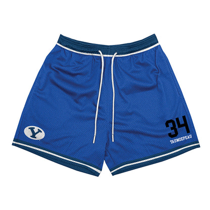 BYU - NCAA Football : Daniel Taumoepeau - Shorts-0