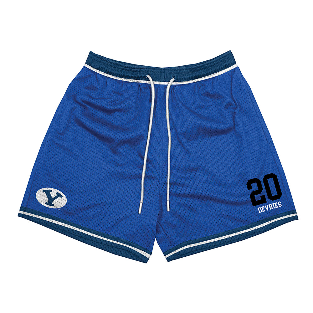 BYU - NCAA Football : Cannon DeVries - Shorts-0