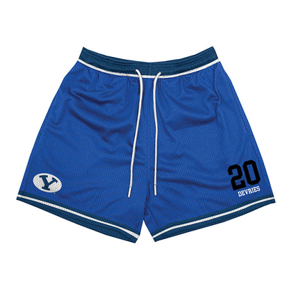 BYU - NCAA Football : Cannon DeVries - Shorts-0