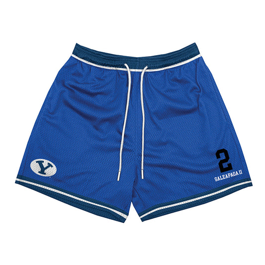 BYU - NCAA Football : Roger Saleapaga II - Shorts-0