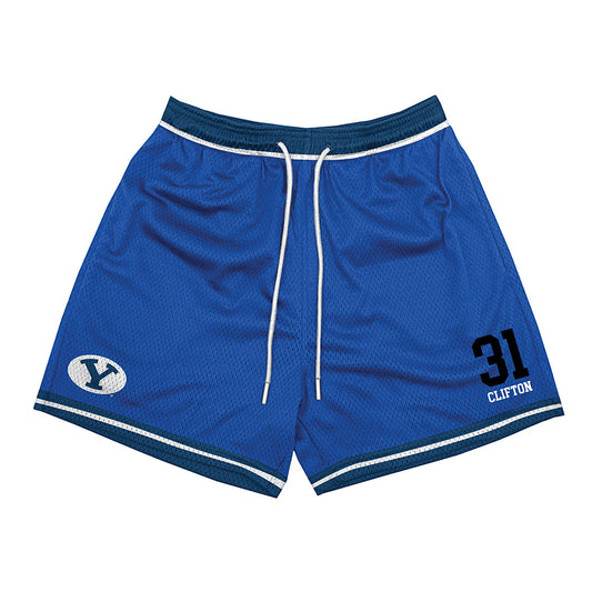 BYU - NCAA Football : Jake Clifton - Shorts-0