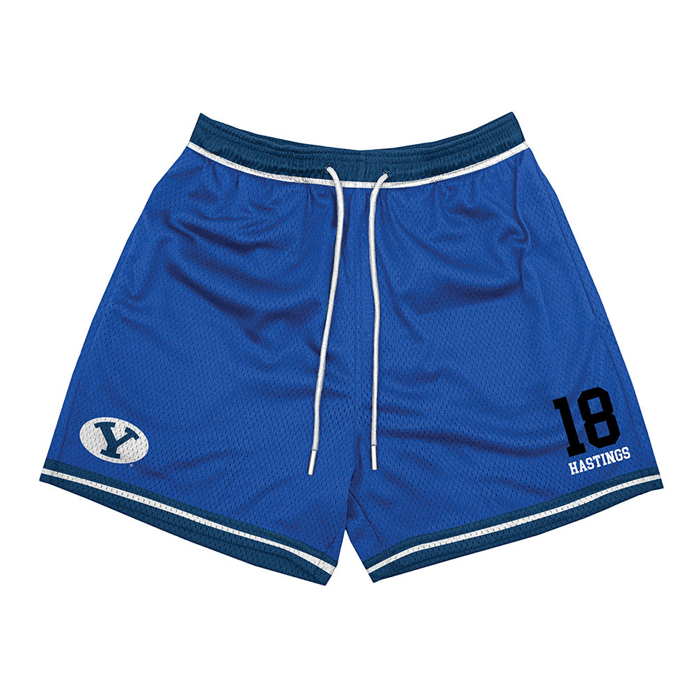 BYU - NCAA Women's Soccer : Kyleigh Hastings - Shorts-0