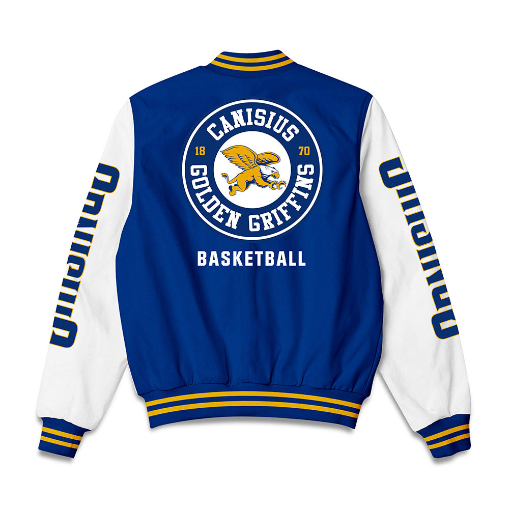 Canisius - NCAA Women's Basketball : Irene Rey Pineda - Bomber Jacket-1