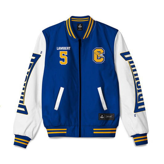 Canisius - NCAA Men's Lacrosse : Jacob Lambert - Bomber Jacket-0