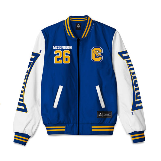 Canisius - NCAA Men's Lacrosse : Shane McDonough - Bomber Jacket-0
