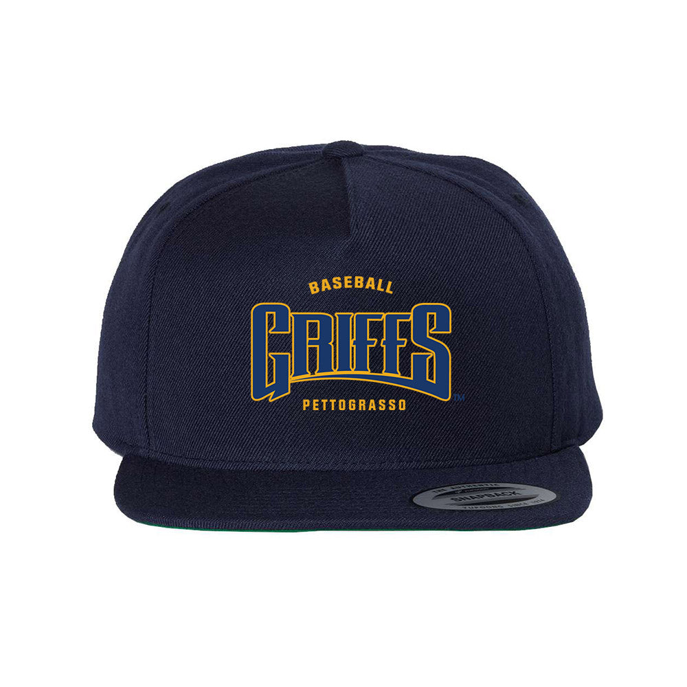 Canisius - NCAA Baseball : Ryan Pettograsso - Snapback Hat-0