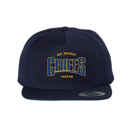 Canisius - NCAA Men's Ice Hockey : Hunter Andrew - Snapback Hat-0