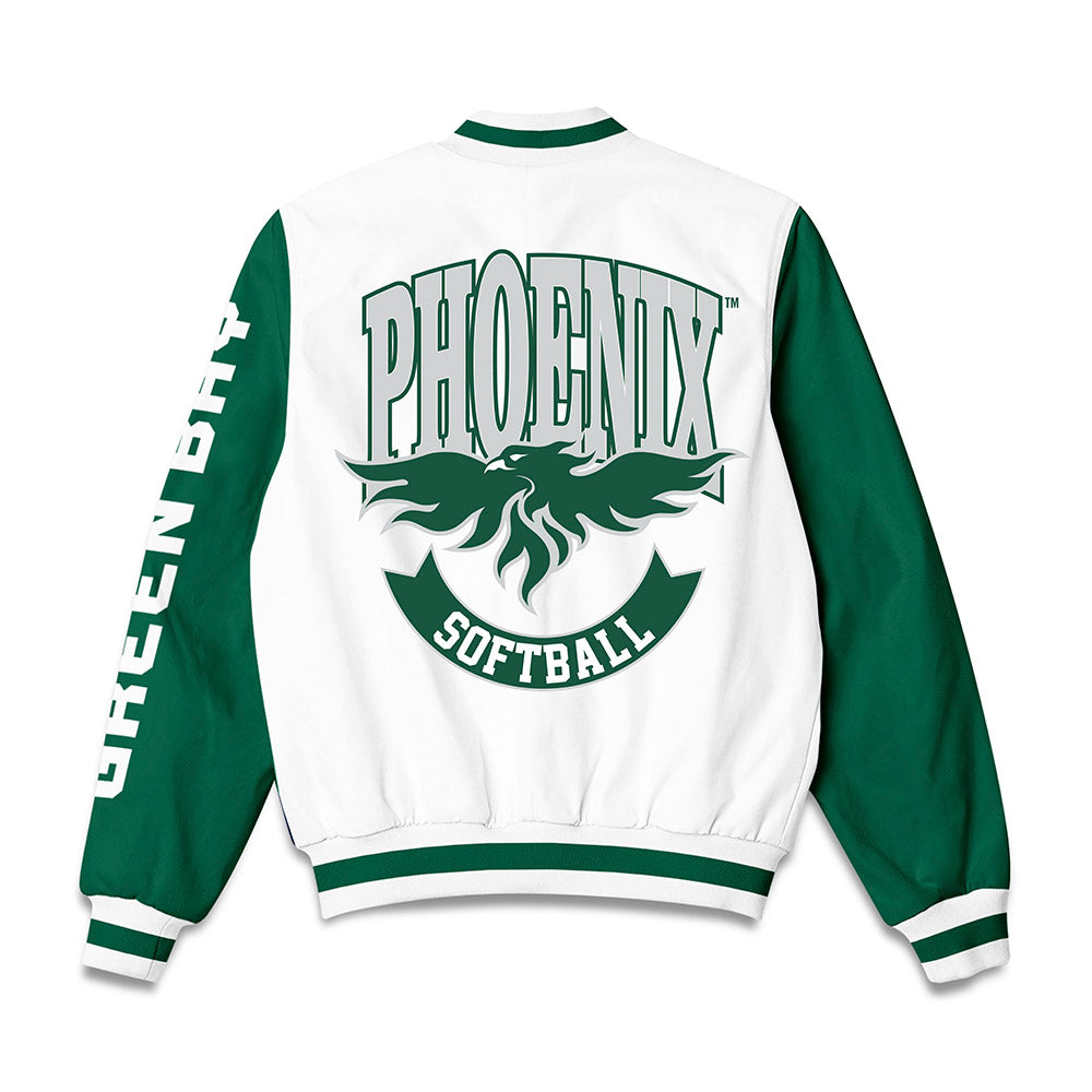  - NCAA Softball : Evelyn Wolfgram - Bomber Jacket-1