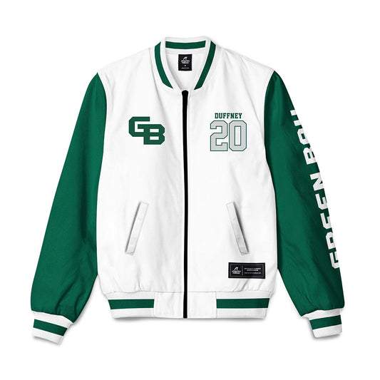 UW Green Bay - NCAA Women's Basketball : Carley Duffney - Bomber Jacket-0