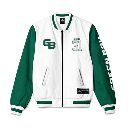 UW Green Bay - NCAA Men's Soccer : Carson Shene - Bomber Jacket-0