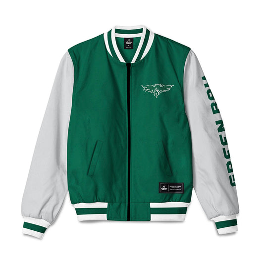 UW Green Bay - NCAA Men's Basketball : Caden Wilkins - Bomber Jacket-0