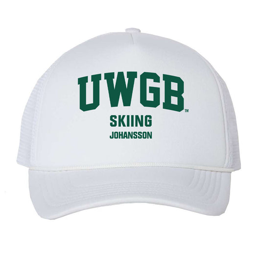 UW Green Bay - NCAA Skiing : Fisk Johansson - Trucker Hat-0
