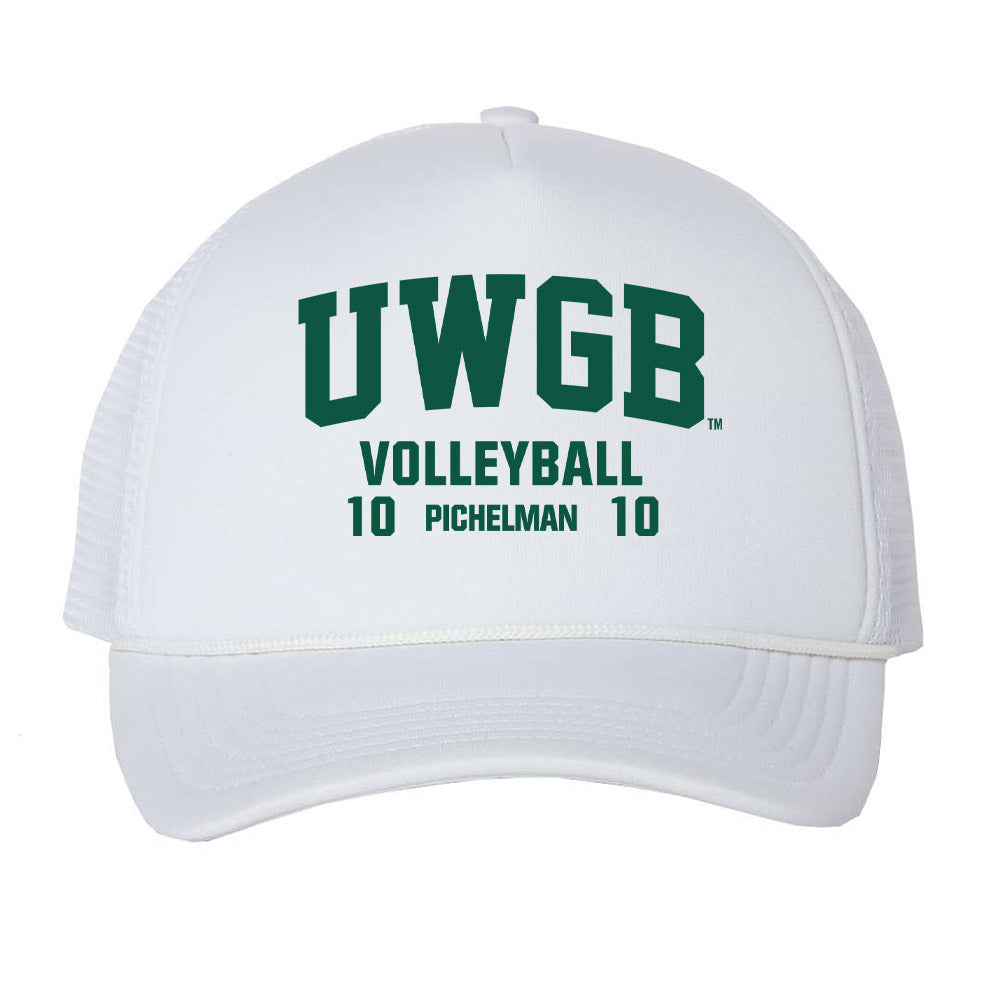 UW Green Bay - NCAA Women's Volleyball : Diane Pichelman - Trucker Hat-0