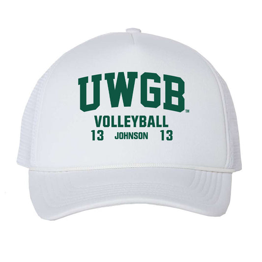 UW Green Bay - NCAA Women's Volleyball : Emma Johnson - Trucker Hat-0