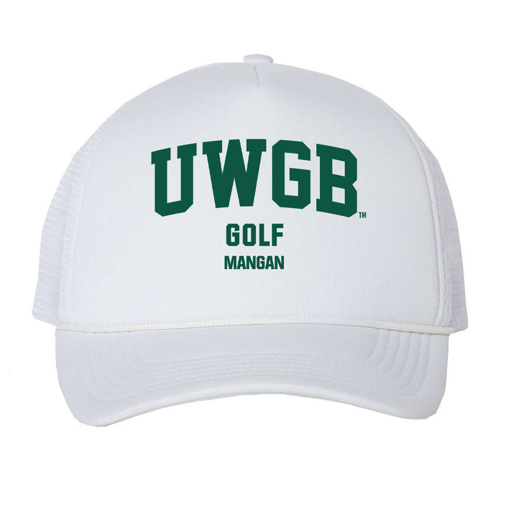 UW Green Bay - NCAA Women's Golf : Pink Mangan - Trucker Hat-0