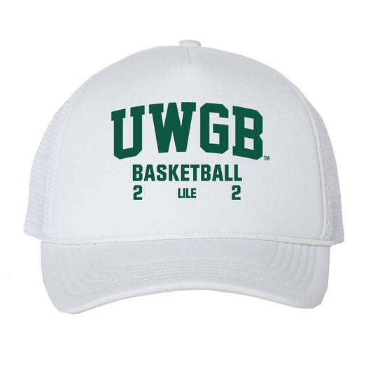 UW Green Bay - NCAA Women's Basketball : Kyrin Lile - Trucker Hat-0
