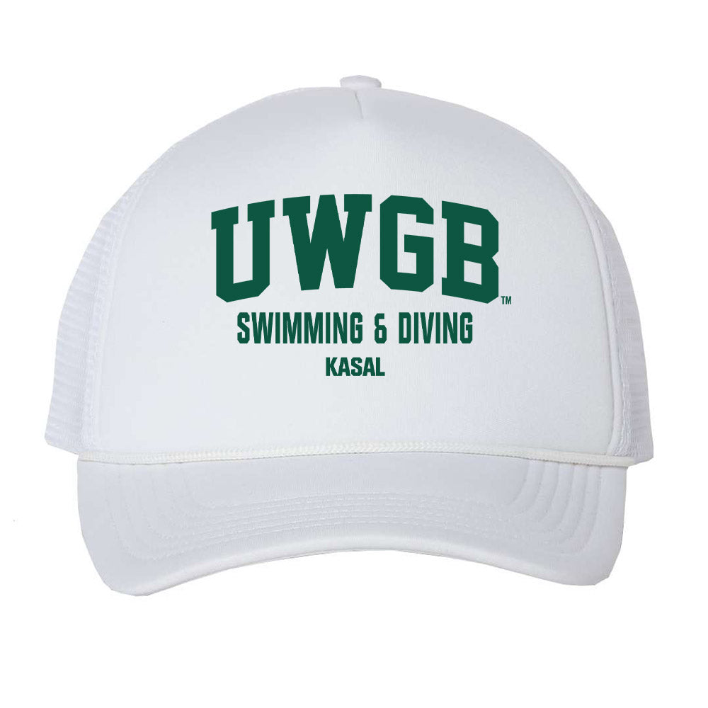  - NCAA Men's Swimming & Diving : Max Kasal - Trucker Hat-0
