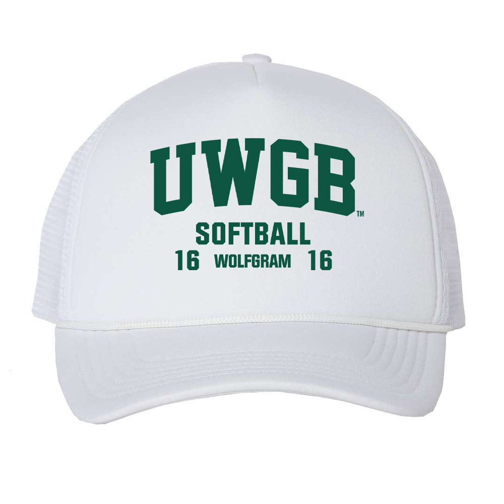  - NCAA Softball : Evelyn Wolfgram - Trucker Hat-0