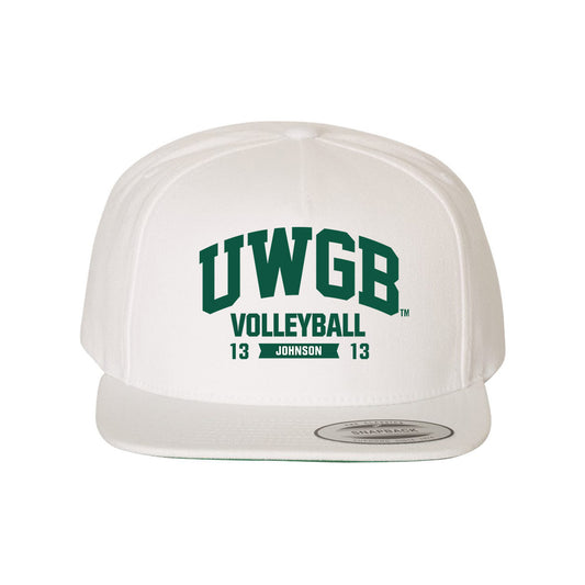 UW Green Bay - NCAA Women's Volleyball : Emma Johnson - Snapback Hat-0