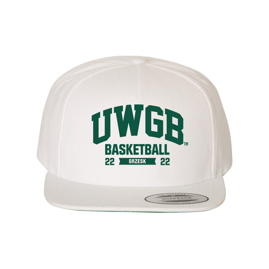 UW Green Bay - NCAA Women's Basketball : Gracie Grzesk - Snapback Hat-0