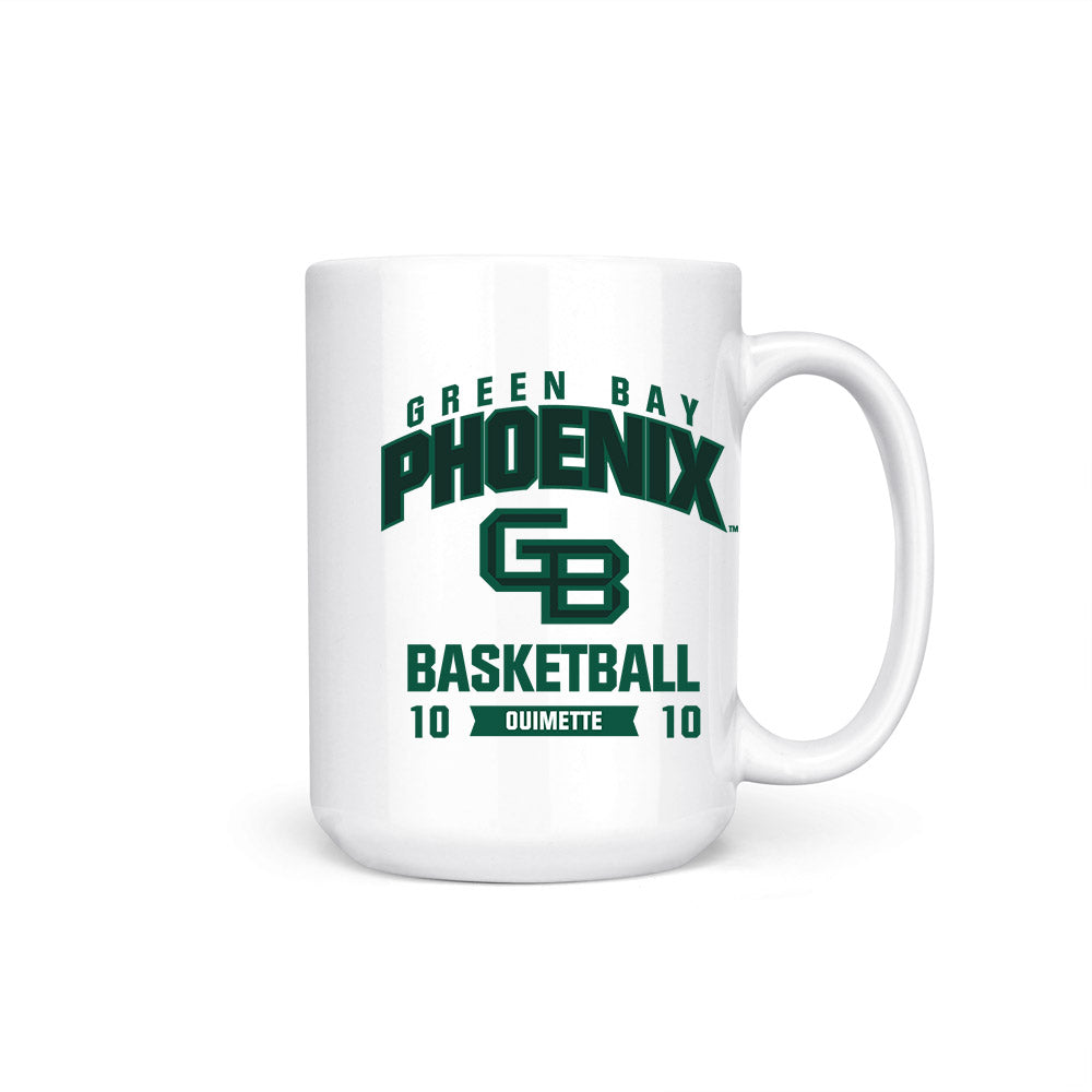 UW Green Bay - NCAA Women's Basketball : Julianna Ouimette - Coffee Mug-0