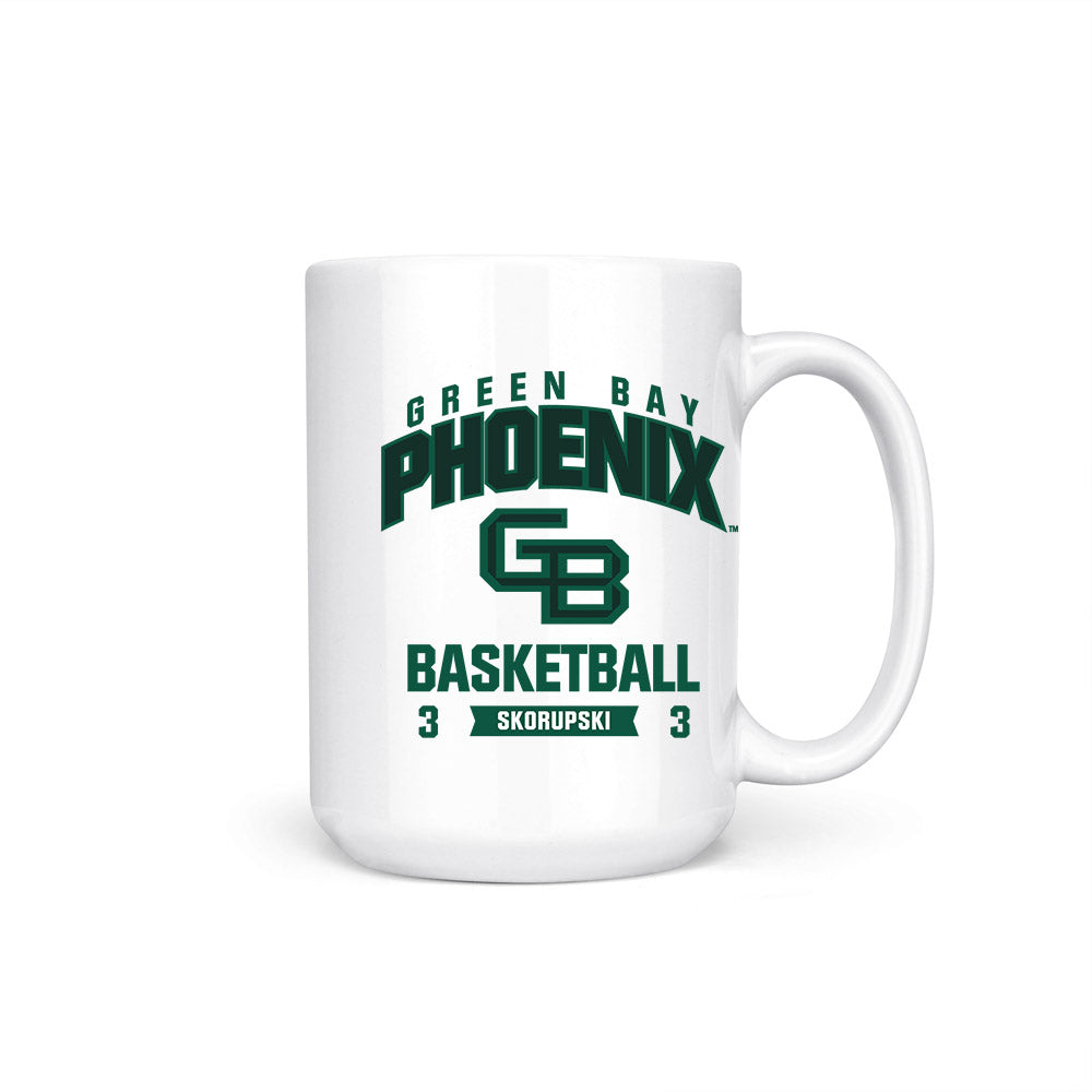 UW Green Bay - NCAA Women's Basketball : Madison Skorupski - Coffee Mug-0
