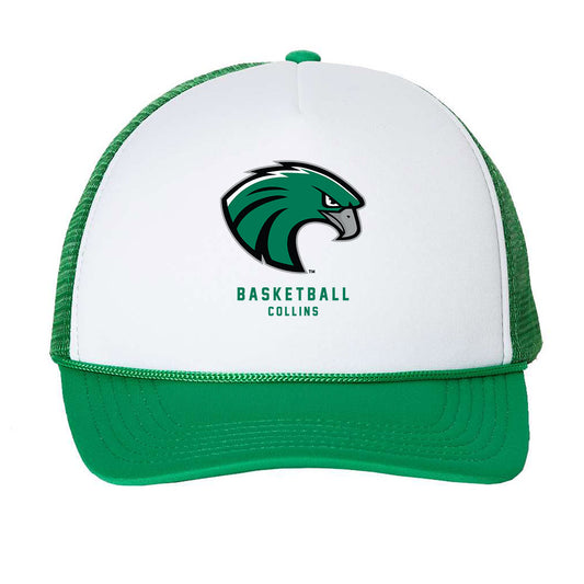 Northeastern State - NCAA Men's Basketball : Montae Collins - Trucker Hat-0