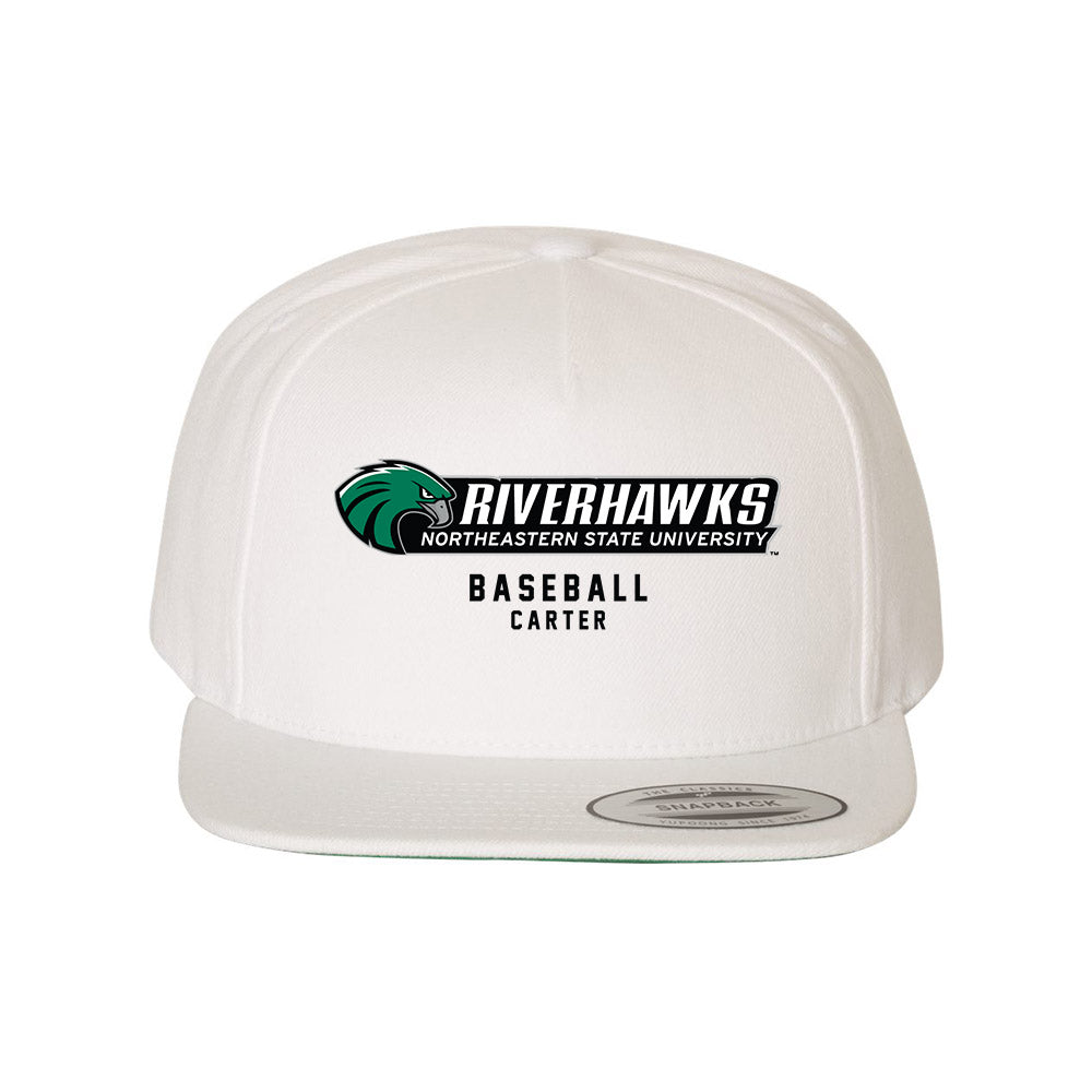 Northeastern State - NCAA Baseball : Cameron Carter - Snapback Hat-0
