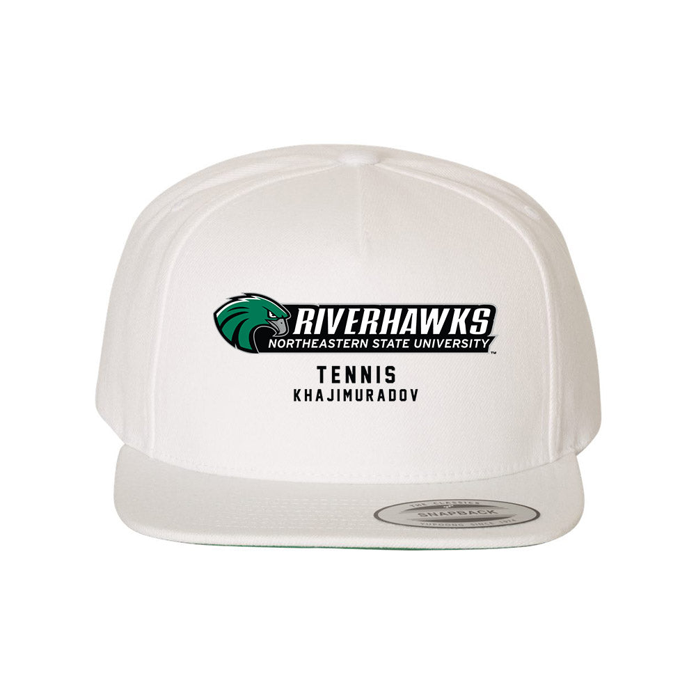 Northeastern State - NCAA Men's Tennis : Mansur Khajimuradov - Snapback Hat-0