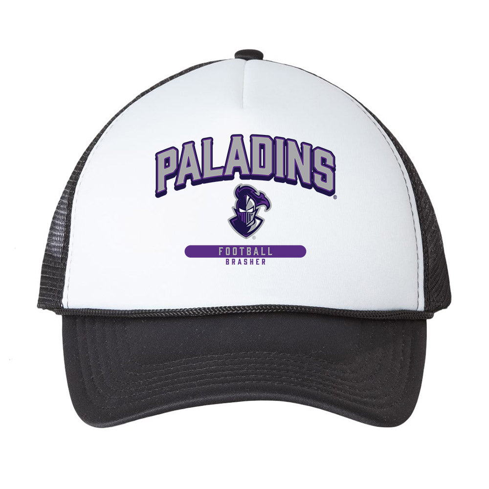 Furman - NCAA Football : Eli Brasher - Trucker Hat-0