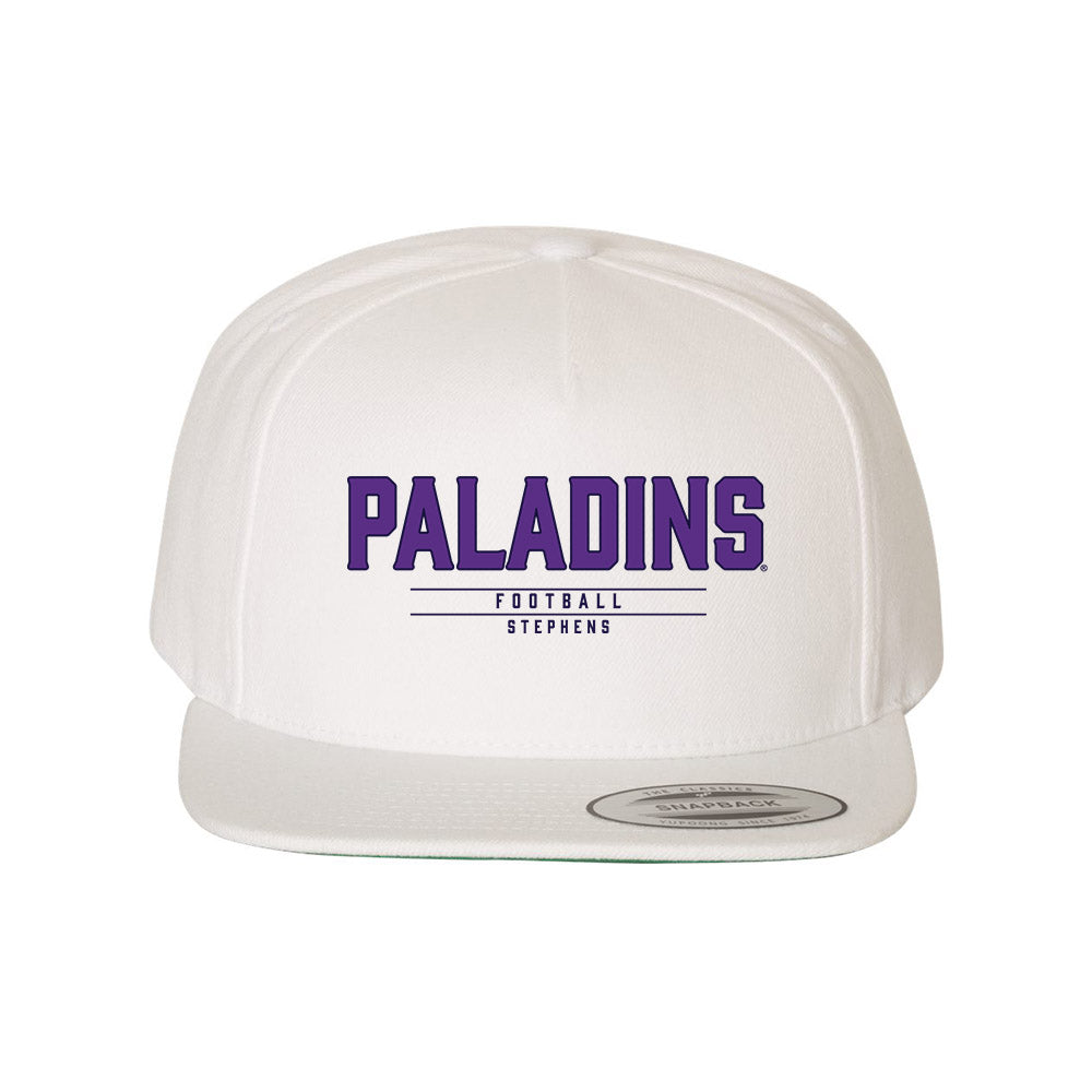 Furman - NCAA Football : Vernon Stephens - Snapback Hat-0