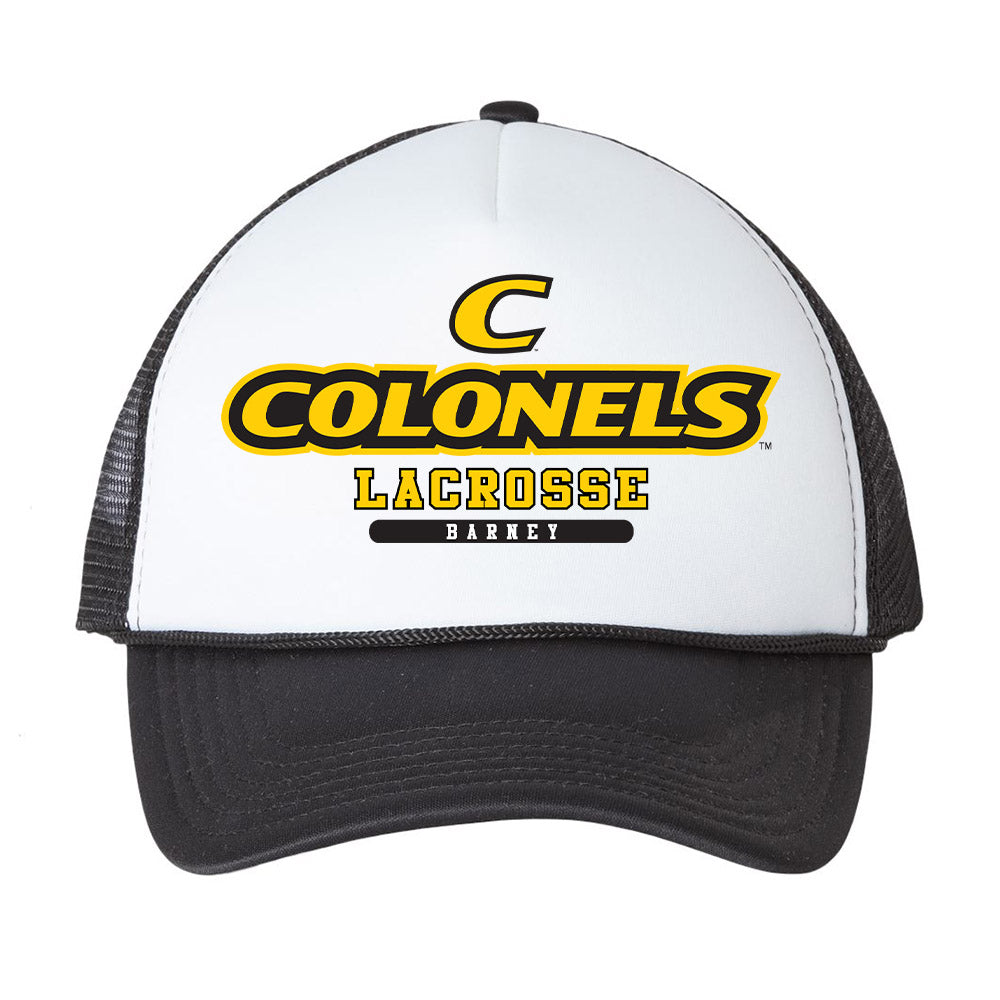 Centre College - NCAA Men's Lacrosse : Vassar Barney - Trucker Hat