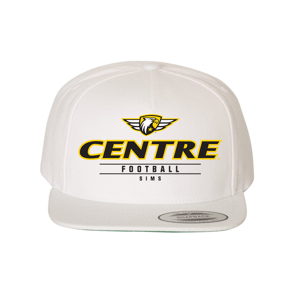 Centre College - NCAA Football : Walker Sims - Snapback Hat-0