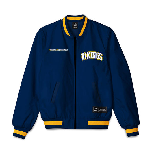 AU - NCAA Men's Swimming & Diving : Robert Leander Verneuil Liseth Hansen - Bomber Jacket-0