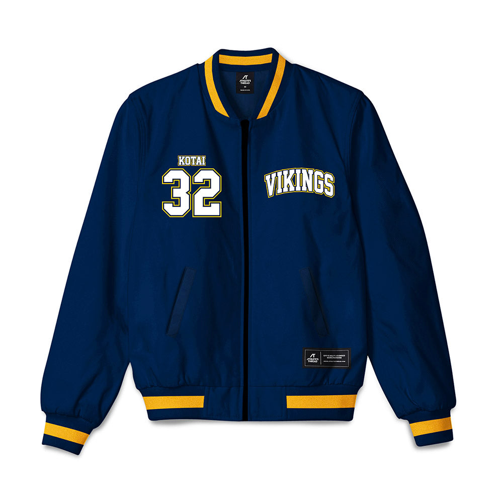 AU - NCAA Men's Ice Hockey : Josh Kotai - Bomber Jacket-0