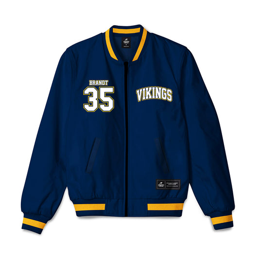 AU - NCAA Men's Basketball : Jacob Brandt - Bomber Jacket