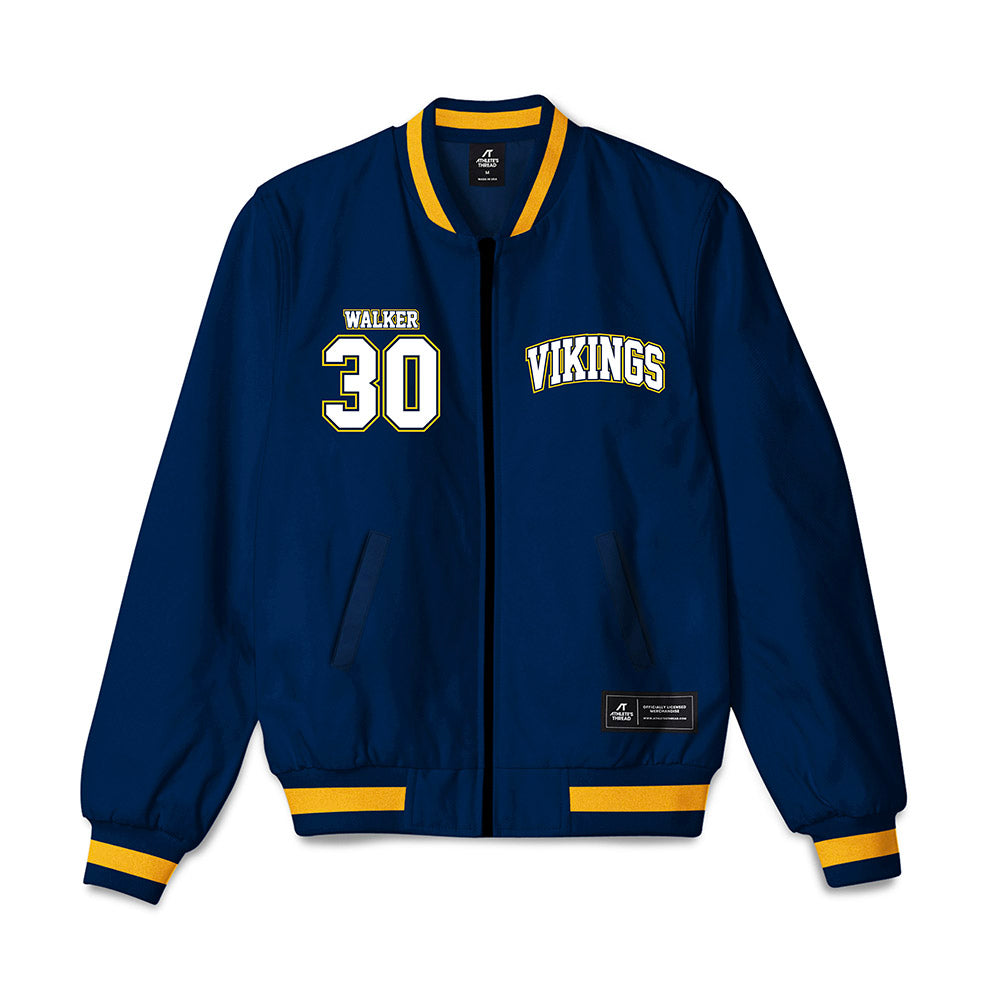 AU - NCAA Baseball : Carson Walker - Bomber Jacket-0