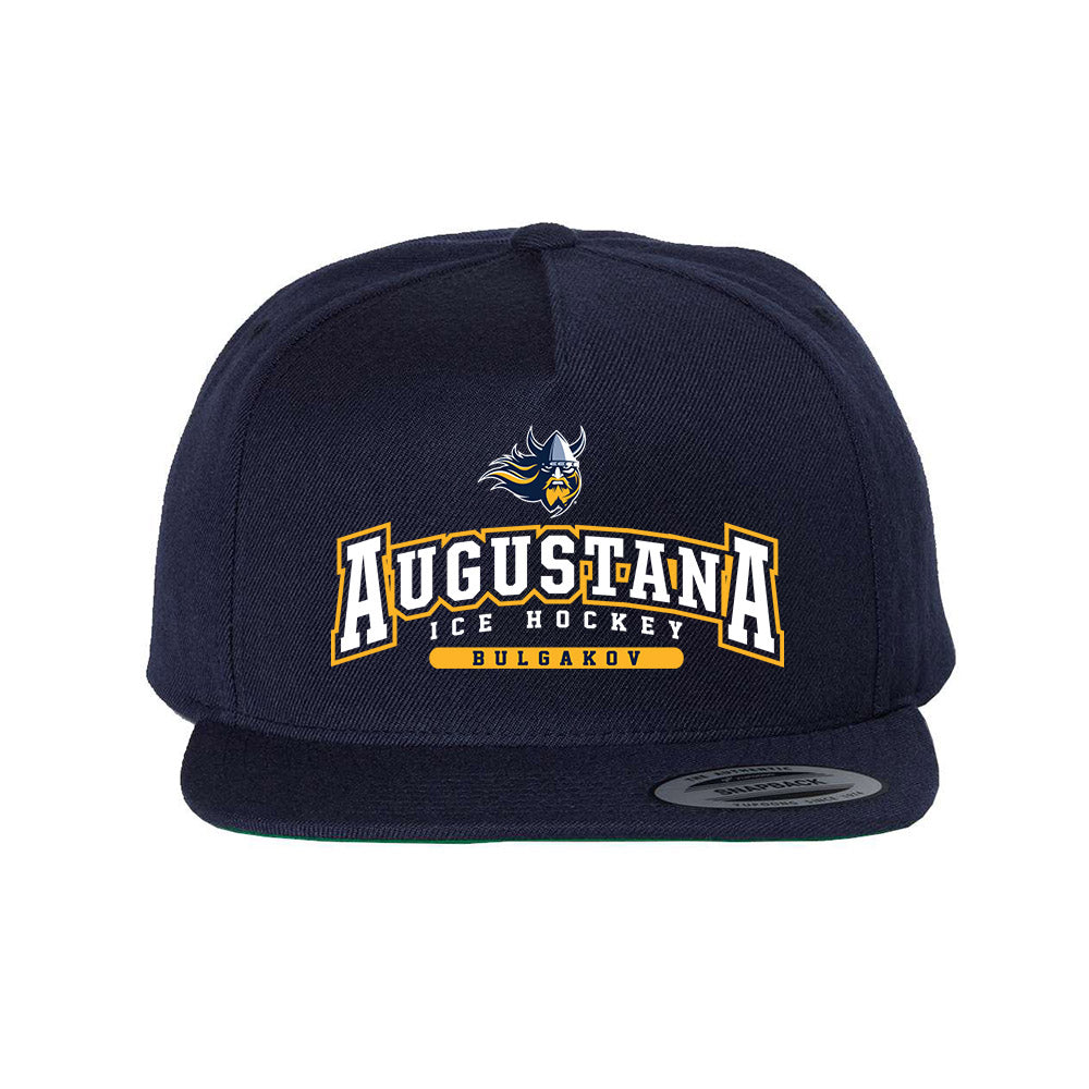 AU - NCAA Men's Ice Hockey : Leonid Bulgakov - Snapback Hat-0