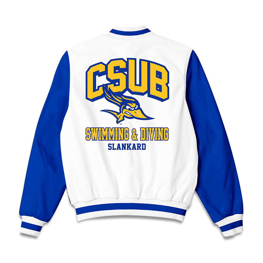 CSU Bakersfield - NCAA Men's Swimming & Diving : Luke Slankard - Bomber Jacket-1