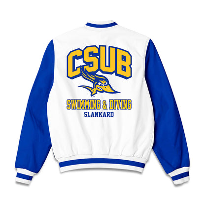 CSU Bakersfield - NCAA Men's Swimming & Diving : Luke Slankard - Bomber Jacket-1