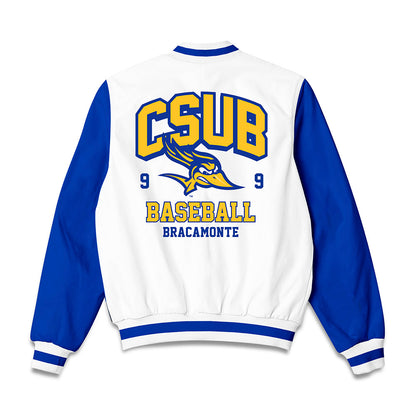 CSU Bakersfield - NCAA Baseball : Roman Bracamonte - Bomber Jacket-1