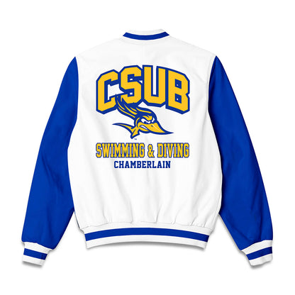 CSU Bakersfield - NCAA Men's Swimming & Diving : Justin Chamberlain - Bomber Jacket